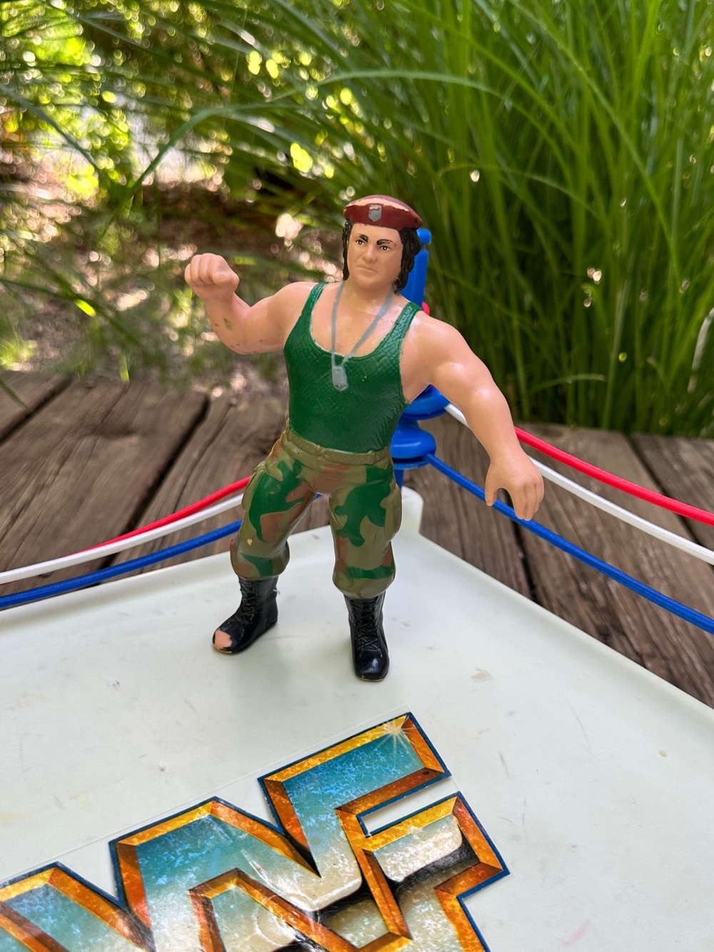 Vintage 1986 LJN WWF WWE Corporal Kirchner Wrestling Action Figure